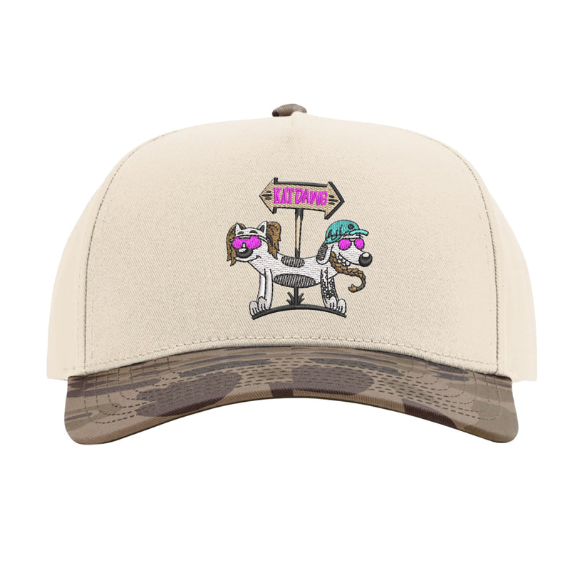 Load image into Gallery viewer, GoThrow Five Panel Casual Snapback - KatDawg Unleashed Show
