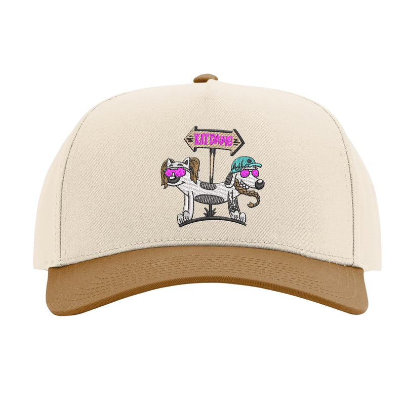 Load image into Gallery viewer, GoThrow Five Panel Casual Snapback - KatDawg Unleashed Show
