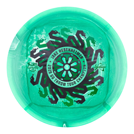 Prodigy Feedback 750 Spectrum Plastic - Jake Hebenheimer 2026 GoThrow Tour Champion Stamp